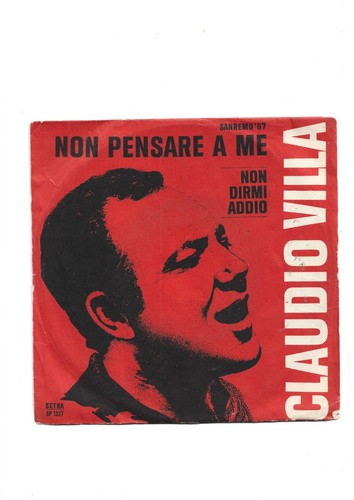 Claudio villa disco giri - villa,