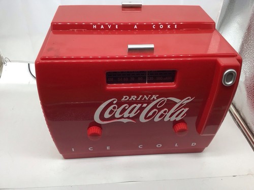 Radio cassette coca cola - a,
