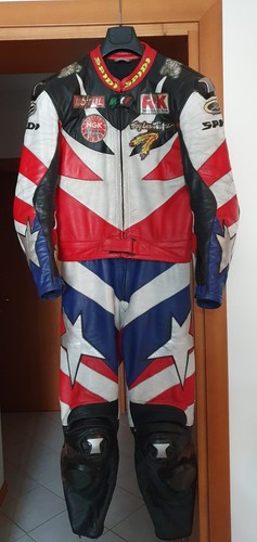 Tuta pelle moto replica - tuta,
