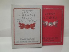 MULINO BIANCO 2 LIBRI RICETTE INVITI A TAVOLA TUTTI I SEGRETI DELLA TUA CUCINA 