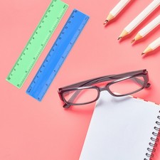  20 Pcs Materiale Scuola Righelli Per Righello Dritto Forniture Ufficio