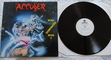 Lp - ACCUSER - Who dominates who ? Test Pressing