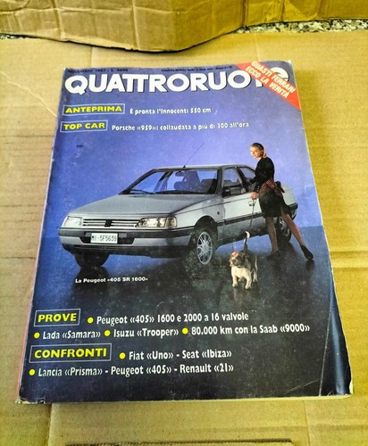 Rivista epoca quattroruote - rivista, d'epoca