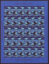 Foglio Sigillo Natale Kayak