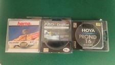 Lotto 3 filtri 77mm Hoya Kenko