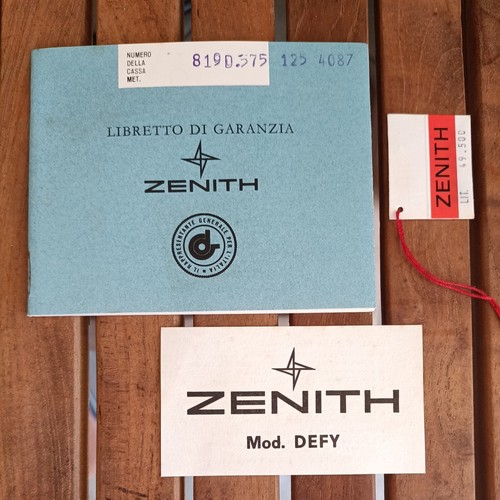 Zenith defy libretto di - zenith, defy,