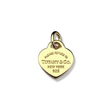 Ciondolo cuore placcato oro