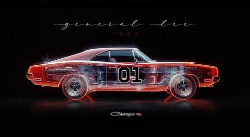 Carcanvas dodge charger - ,