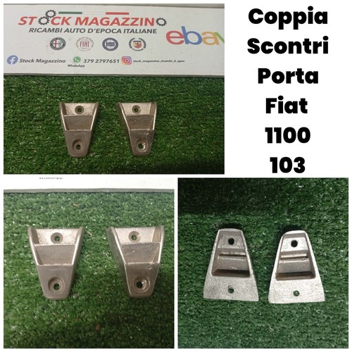 Coppia scontri porta - porta, fiat