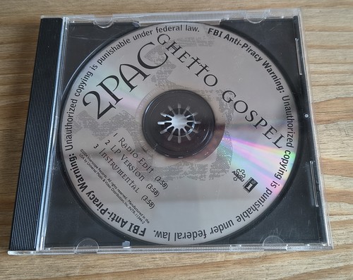 2pac ghetto gospel promo - 2pac,