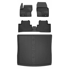 Frogum TPE Tappetini+Portabagagli Set per Ford Grand C-Max 2010-2019 TPE set di