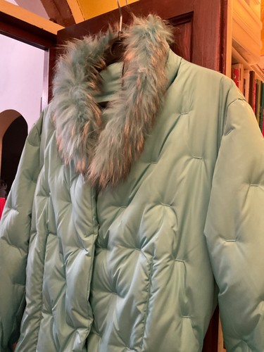 Piumino nuovo turchese - piumino,