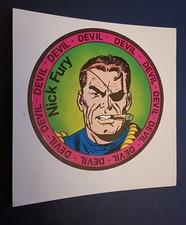 Adesivo ORIGINALE - NICK FURY Ed. Corno CLUB DEI SUPEREROI
