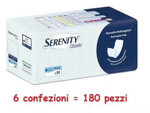 180 pannolini rettangolari - 180,