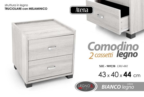 Comodino moderno cassetti - moderno,
