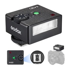 Godox iM30 mini fotocamera flash per fotocamere Canon/Sony/Fuji/Nikon/Panasonic/Olympus