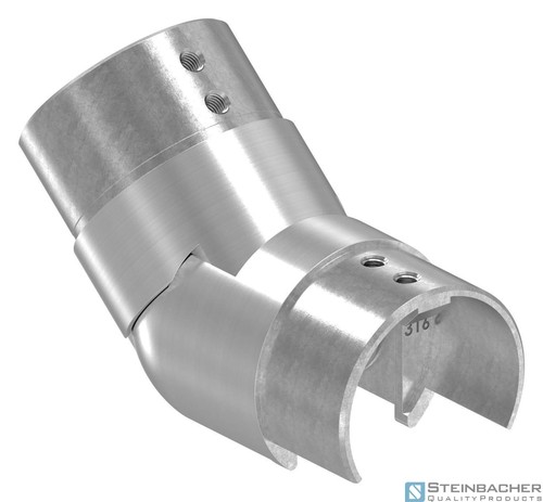 Connettore acciaio inox - connettore, in