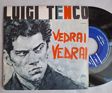 LUIGI TENCO VEDRAI VEDRAI AH