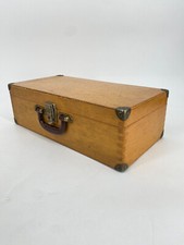 * SCATOLA BAULE LEGNO VINTAGE