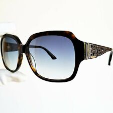 occhiali da sole SWAROVSKI desiree square wrap vintage sunglasses brown blue y2k