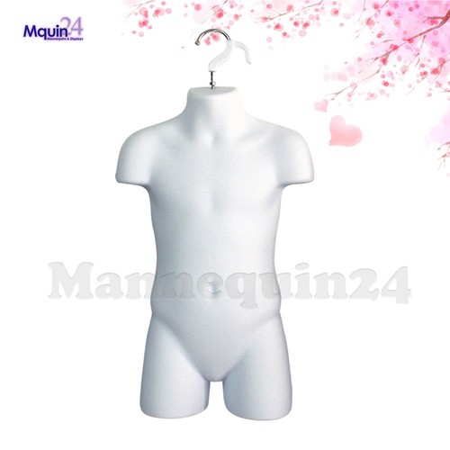 Manichino bambino busto bianco