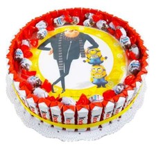 Torta kinder minions - kinder, –