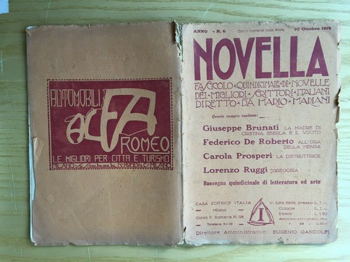 Mondadori novella periodico - mondadori,