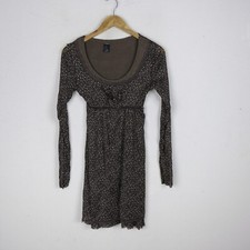 Vestitino Vintage Taglia S Donna Viscosa Abito Woman Dress Casual Vestito