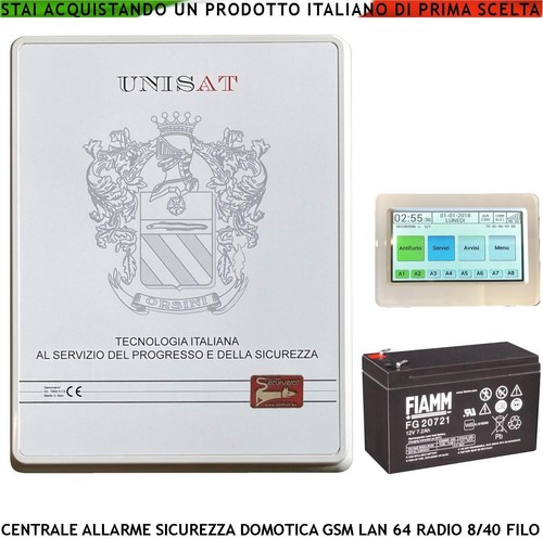 Centrale filo unisat - centrale, 8