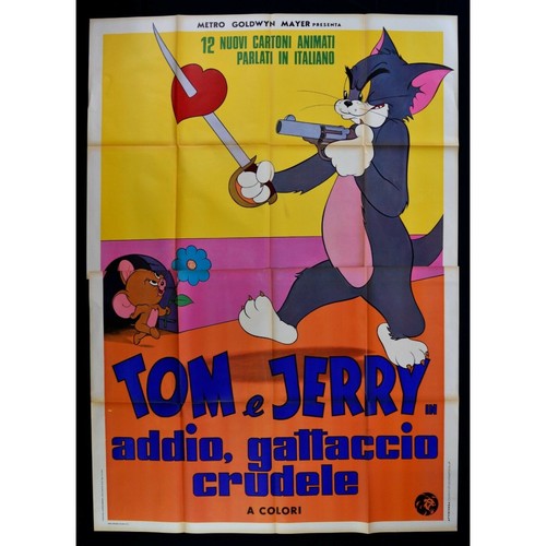 Manifesto tom jerry addio - manifesto,