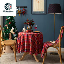 Tovaglia Natalizia Rotonda -