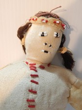 Bambola vintage plateau indian - vintage,