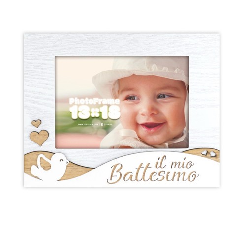 Cornice legno battesimo - legno,,