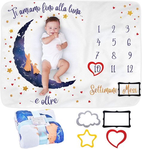 Coperta mesi neonato - mesi, in