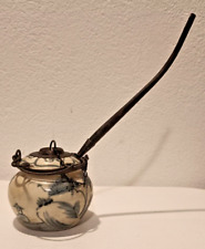 PIPA per FUMATORE di OPPIO - ORIENTALE / CINESE d'epoca - anni 1940 / 1950