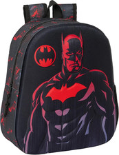M890A BATMAN - Zaino Da Scuola, Con Design 3D, Adattabile a Carrozzina, Ideale p