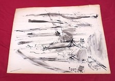 Edouard PIGNON Original Ink