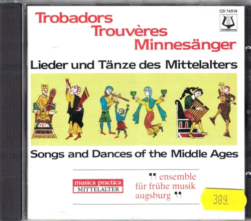 Trobadours trouveres - trobadours,