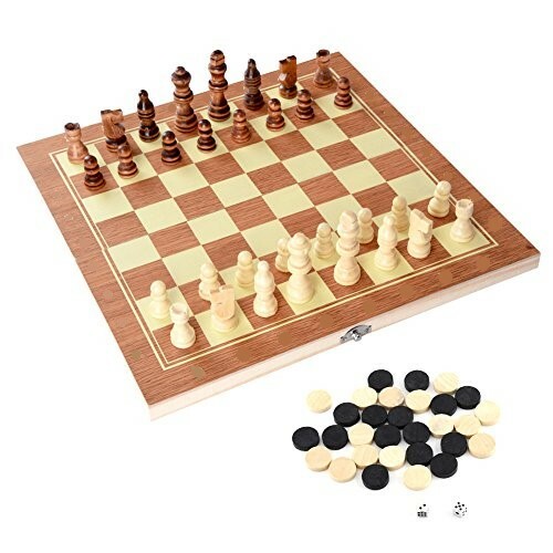 Scacchiera legno scacchi dama - scacchiera,