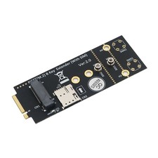Adattatore M.2(NGFF) Chiave B con Slot SIM per Modulo 3G/4G/5G Supporta SIM6066