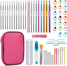 Set Di Uncinetti Da 60 Pezzi