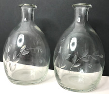 Coppia Caraffe Vetro
