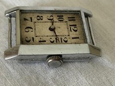 RARE ANONIMO ART DECO OROLOGIO UNISEX VINTAGE WATCH MONTRE UHR RELOJ