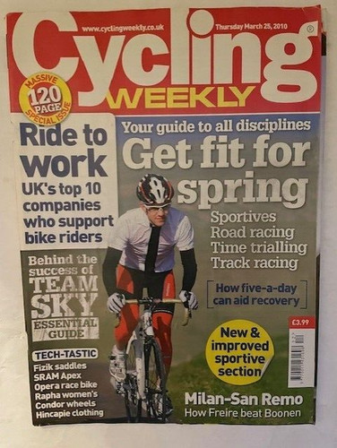 Cycling weekly march 2010 - cycling,