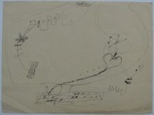 Mario RACITI (Milano 1934) Tecnica Mista cm 37x50 opera STORICA anno 1964