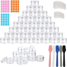 100 Pz Vasetti Cosmetici, 3Ml