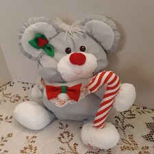 Vintage Fisher Price PUFFALUMPS TOPO DI NATALE canna di caramelle 1987