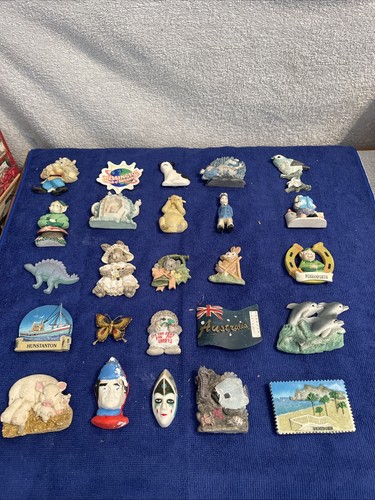 Vintage fridge magnets job - fridge, lot