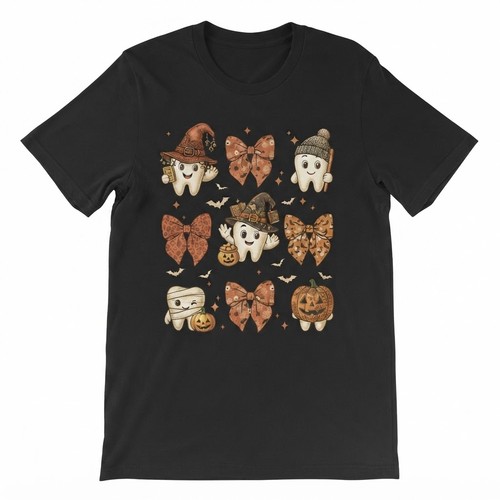 Shirt denti con fiocco - t-shirt,
