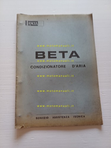 Lancia beta manuale officina - beta,